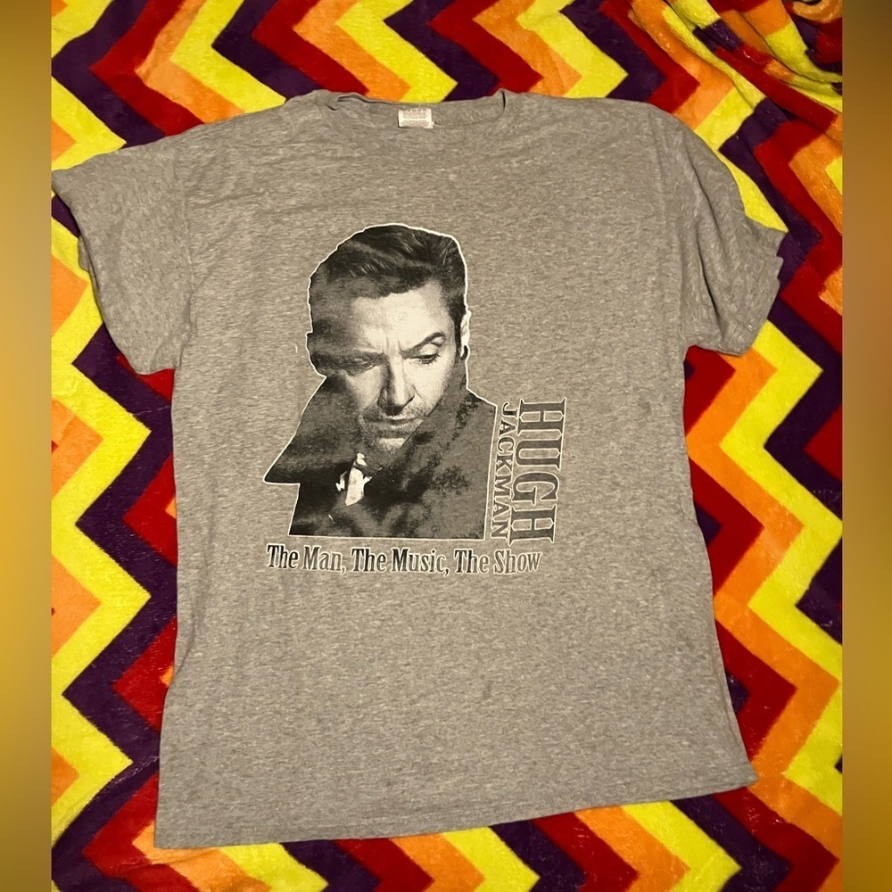 Hugh Jackman 2019 tour T-shirt
